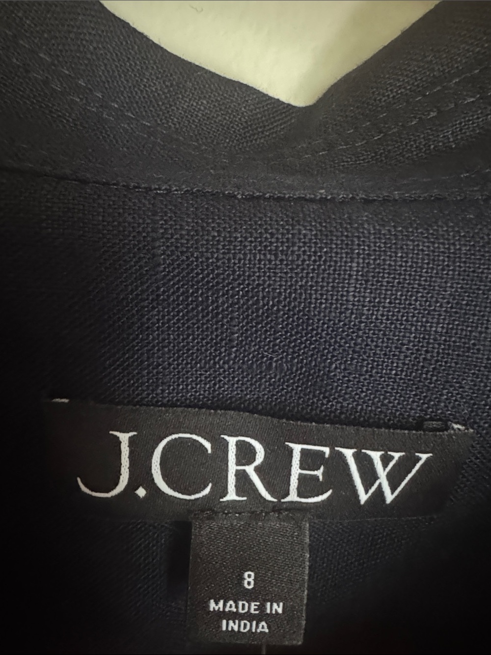 J. Crew Navy Short-Sleeve Button-Down Shirt - Picture 3 of 6
